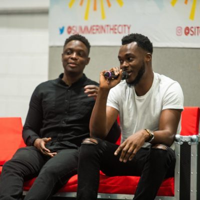 Ndubuisi Uchea & Hayel Wartemberg, co-founders of Word on the Curb: a youth insight and content agency, which stands to connect with underrepresented Millennial and Gen-Z audiences.